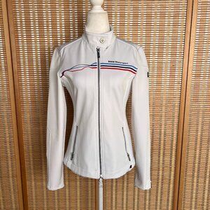 BMW Motorsport White Zip Jacket – Size XS